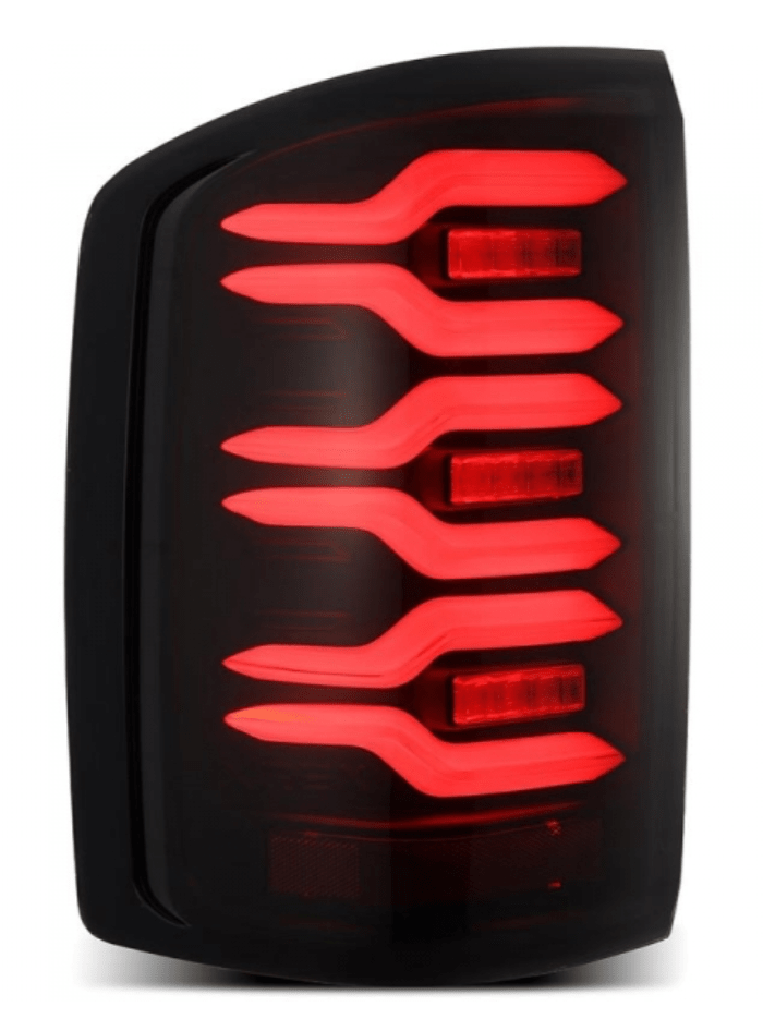 AlphaRex 630040 Luxx - Series Black LED Tail Lights - Southern Diesel Supply