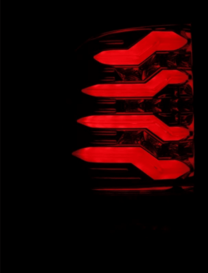 AlphaRex 640020 Pro - Series Red Smoked LED Tail Lights - Southern Diesel Supply