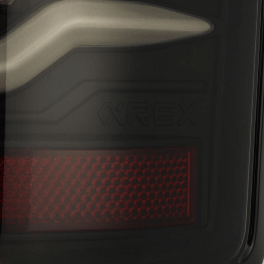 AlphaRex 641010 Luxx - Series Black LED Tail Lights - Southern Diesel Supply