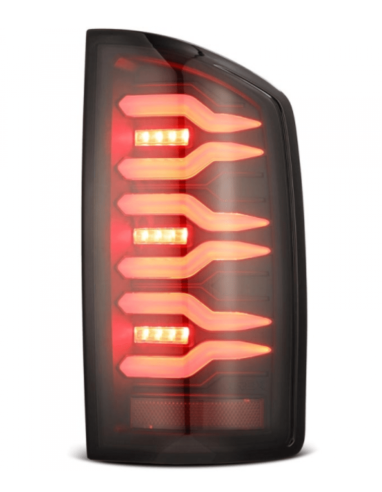 AlphaRex 641010 Luxx - Series Black LED Tail Lights - Southern Diesel Supply