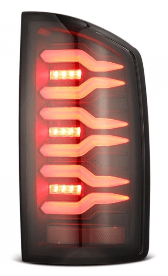 AlphaRex 641040 Luxx - Series Black LED Tail Lights - Southern Diesel Supply