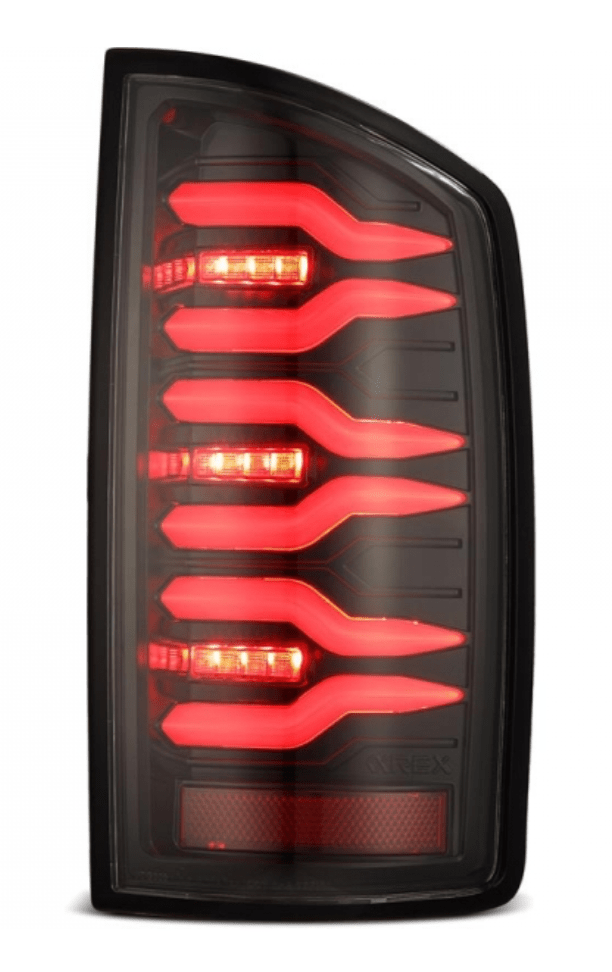AlphaRex 641050 Luxx - Series Alpha - Black LED Tail Lights - Southern Diesel Supply