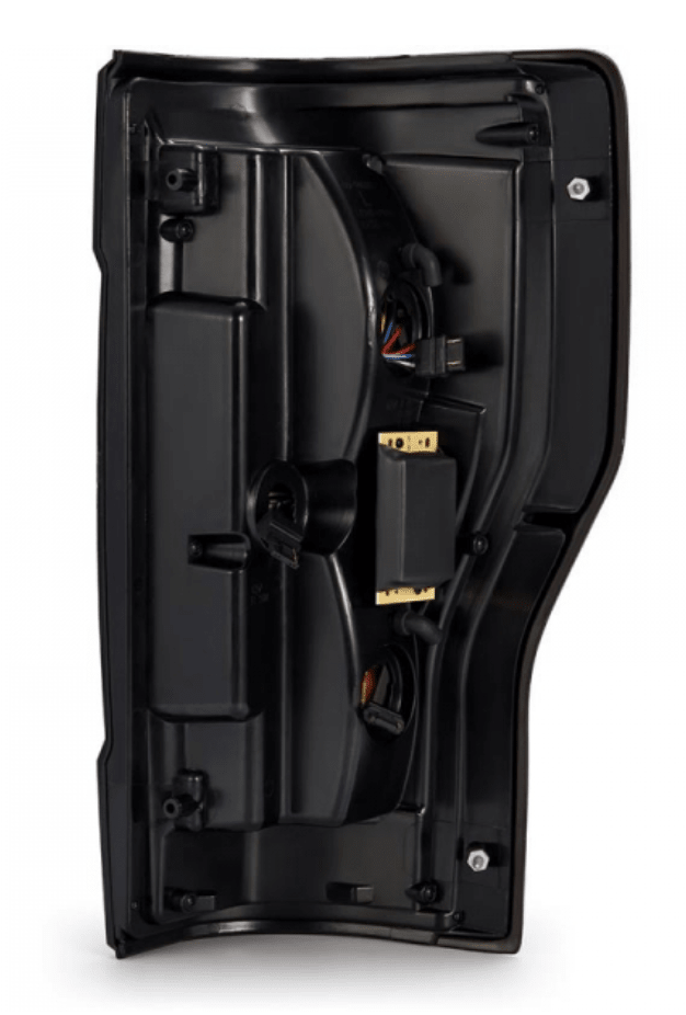 AlphaRex 657010 Pro - Series Jet Black LED Tail Lights - Southern Diesel Supply