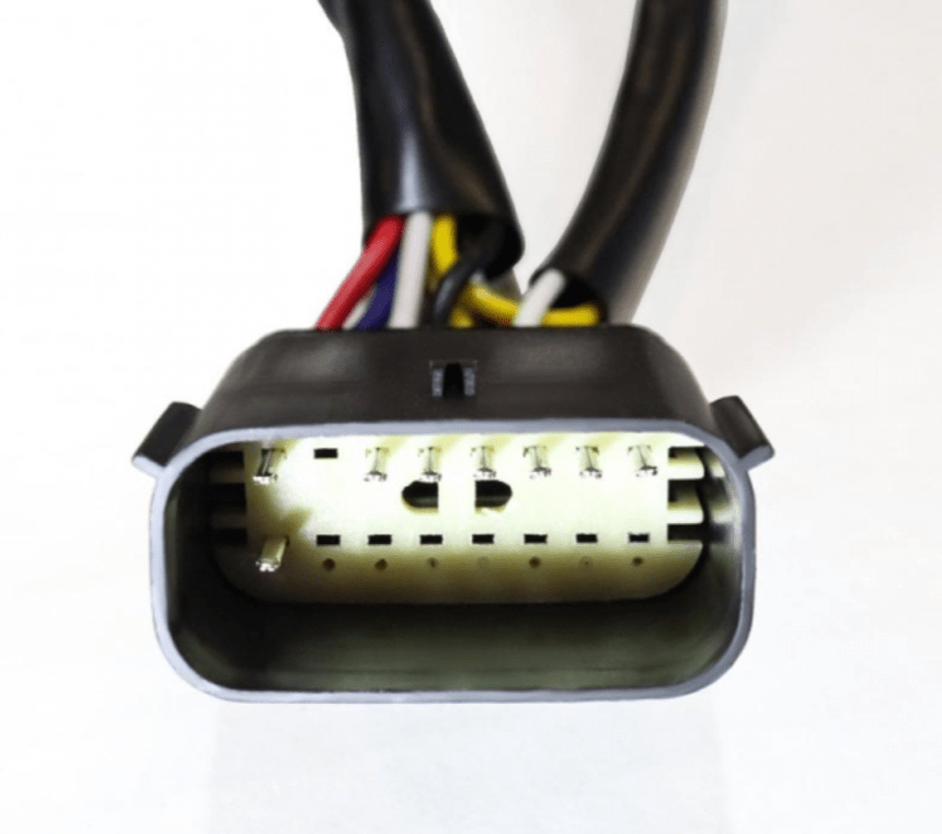 AlphaRex 810022 Stock LED Headlight Wiring Converters (2019 - 2024 Cummins) - Southern Diesel Supply