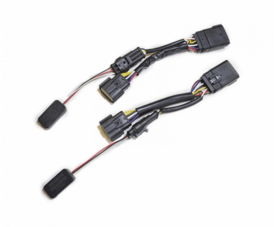 AlphaRex 810022 Stock LED Headlight Wiring Converters (2019 - 2024 Cummins) - Southern Diesel Supply