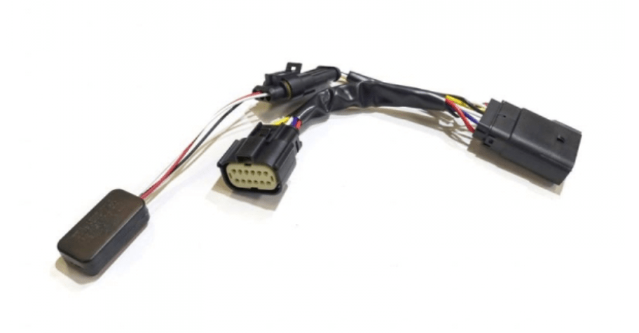 AlphaRex 810022 Stock LED Headlight Wiring Converters (2019 - 2024 Cummins) - Southern Diesel Supply