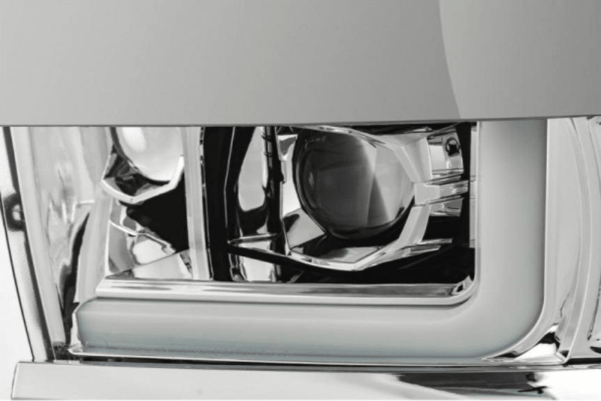 AlphaRex 880225 Pro - Series Chrome Projector Headlights - Southern Diesel Supply