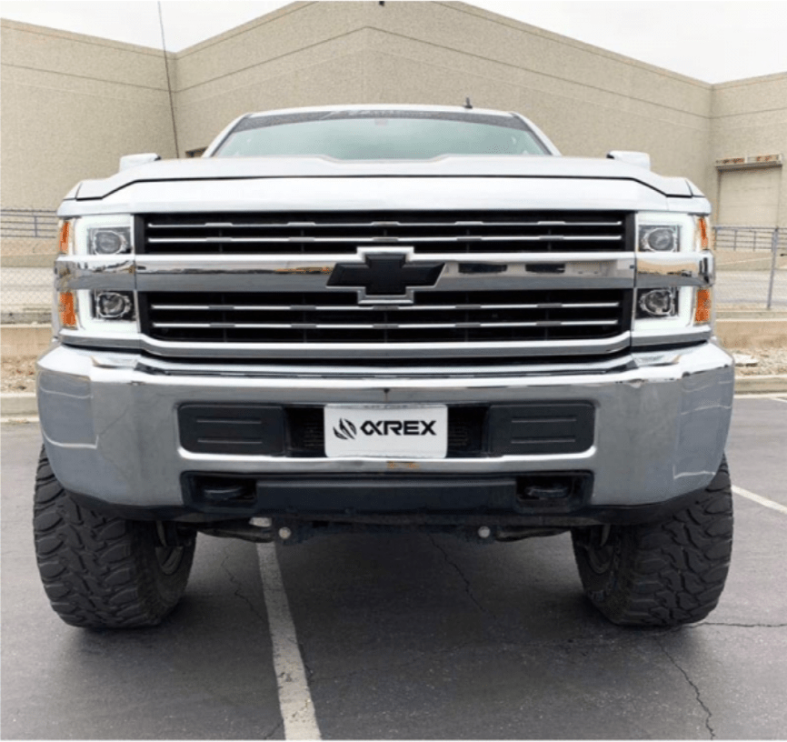 AlphaRex 880225 Pro - Series Chrome Projector Headlights - Southern Diesel Supply