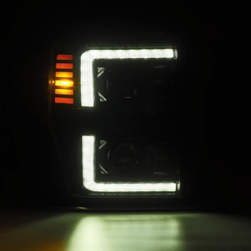AlphaRex 880309 Pro - Series Alpha - Black Projector Headlights - Southern Diesel Supply