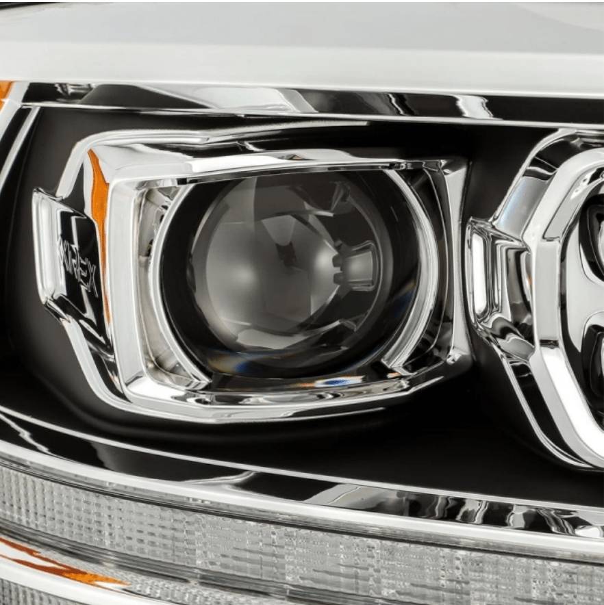 AlphaRex 880523 Pro - Series Black Projector Headlights - Southern Diesel Supply