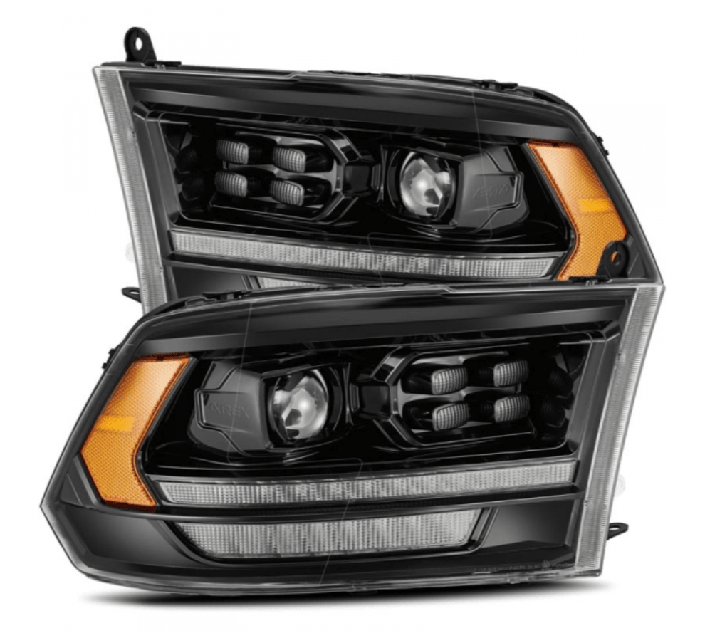 AlphaRex 880524 Pro - Series Alpha - Black Projector Headlights - Southern Diesel Supply