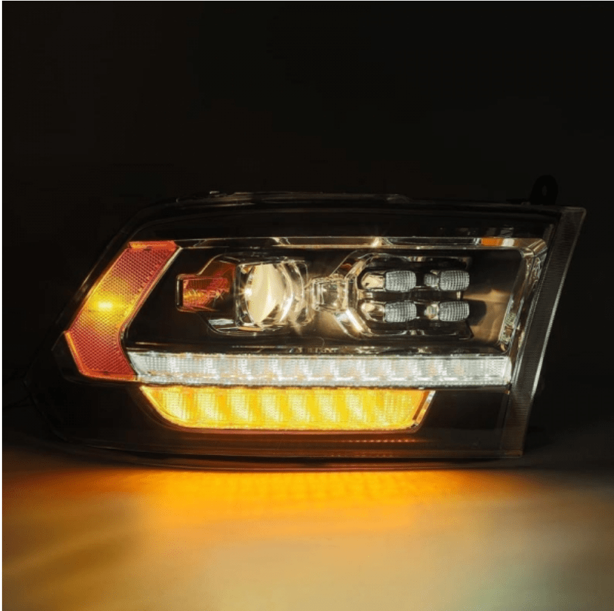 AlphaRex 880524 Pro - Series Alpha - Black Projector Headlights - Southern Diesel Supply