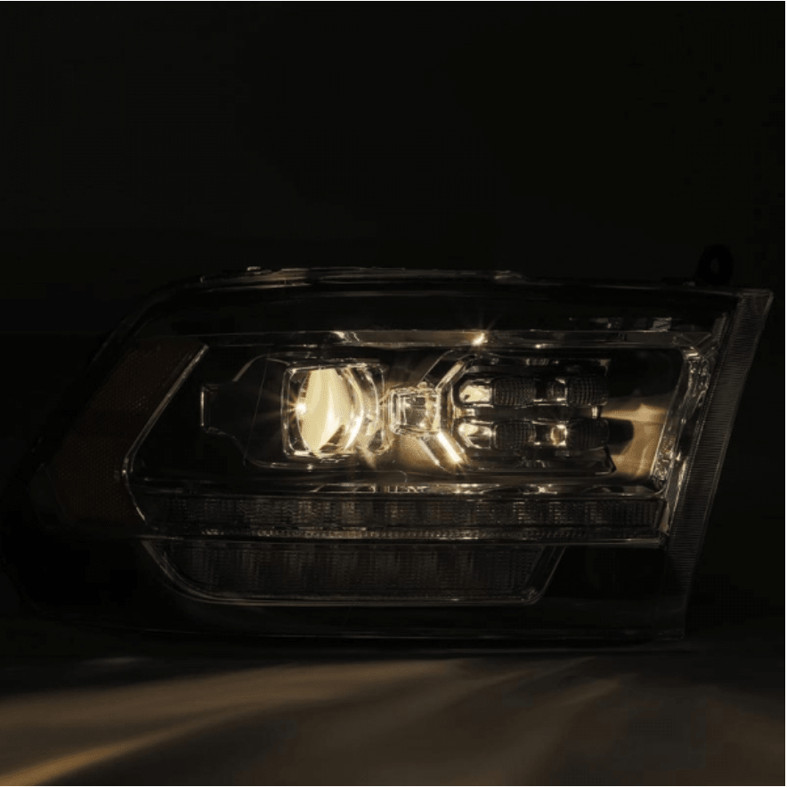 AlphaRex 880526 Luxx - Series Black LED Projector Headlights - Southern Diesel Supply