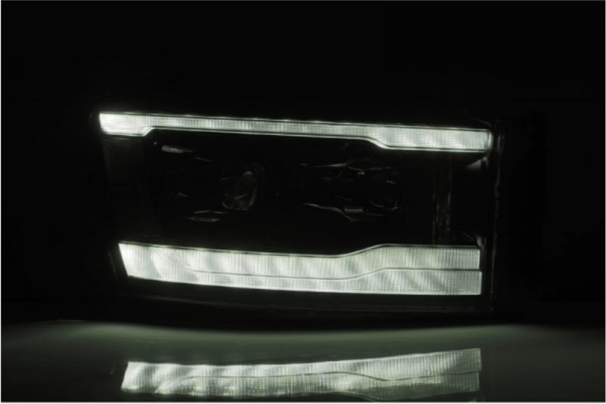AlphaRex 880530 Pro - Series Alpha - Black Projector Headlights - Southern Diesel Supply