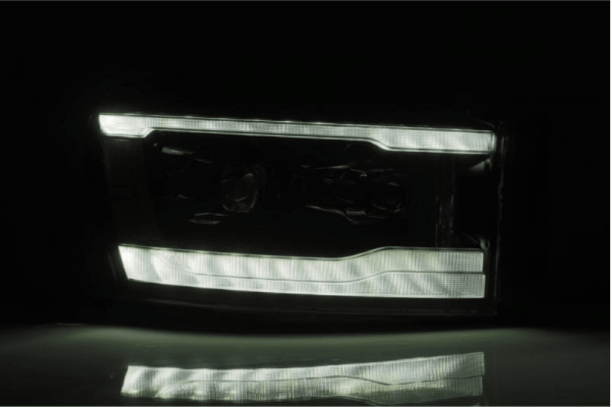 AlphaRex 880532 Pro - Series Black Projector Headlights - Southern Diesel Supply