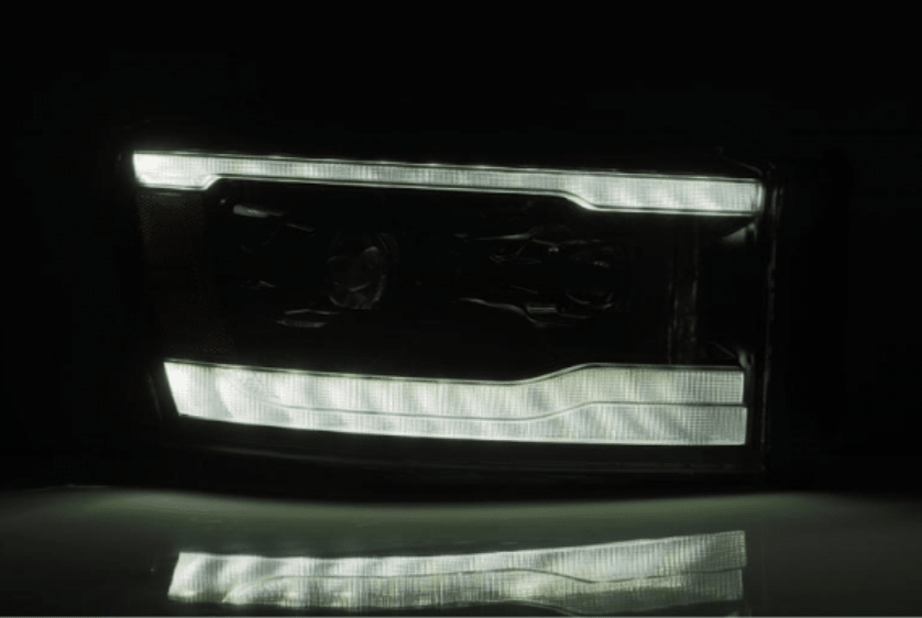 AlphaRex 880534 Luxx - Series Chrome LED Projector Headlights - Southern Diesel Supply