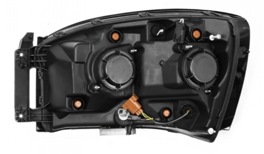 AlphaRex 880537 Nova - Series Chrome LED Projector Headlights - Southern Diesel Supply