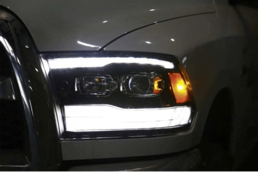 AlphaRex 880539 Luxx - Series Black LED Projector Headlights - Southern Diesel Supply