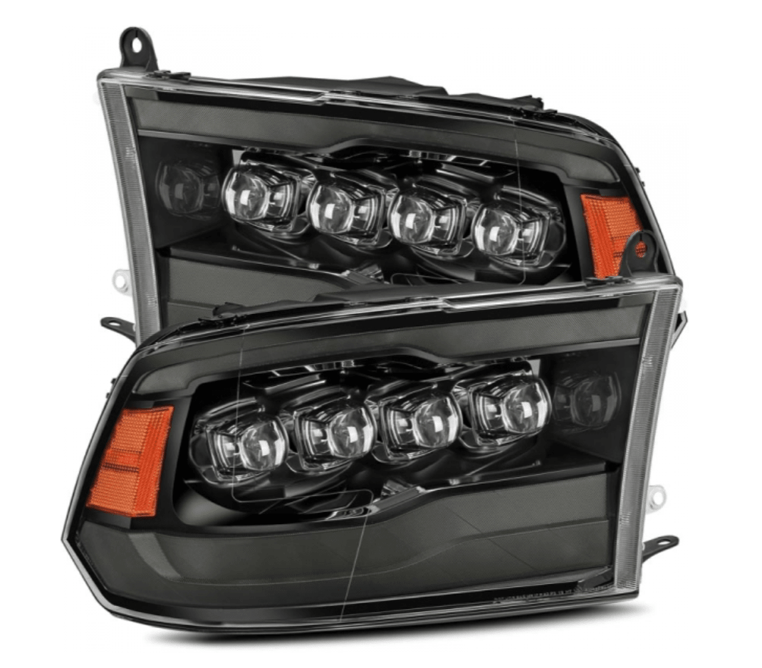 AlphaRex 880541 Nova - Series Black LED Projector Headlights - Southern Diesel Supply