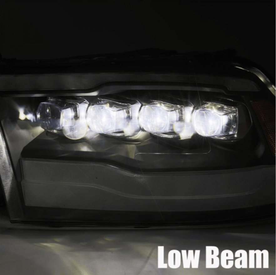 AlphaRex 880541 Nova - Series Black LED Projector Headlights - Southern Diesel Supply