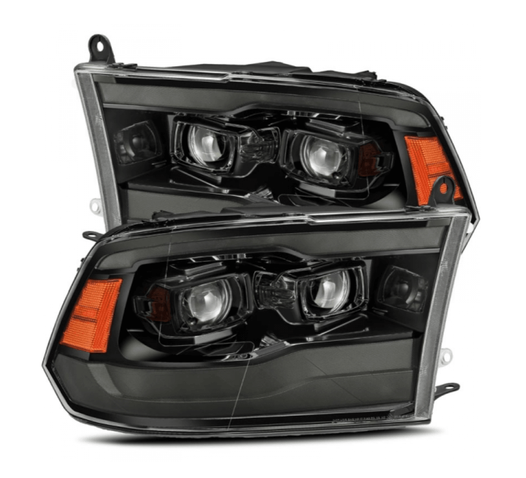 AlphaRex 880542 Pro - Series Alpha - Black Projector Headlights - Southern Diesel Supply