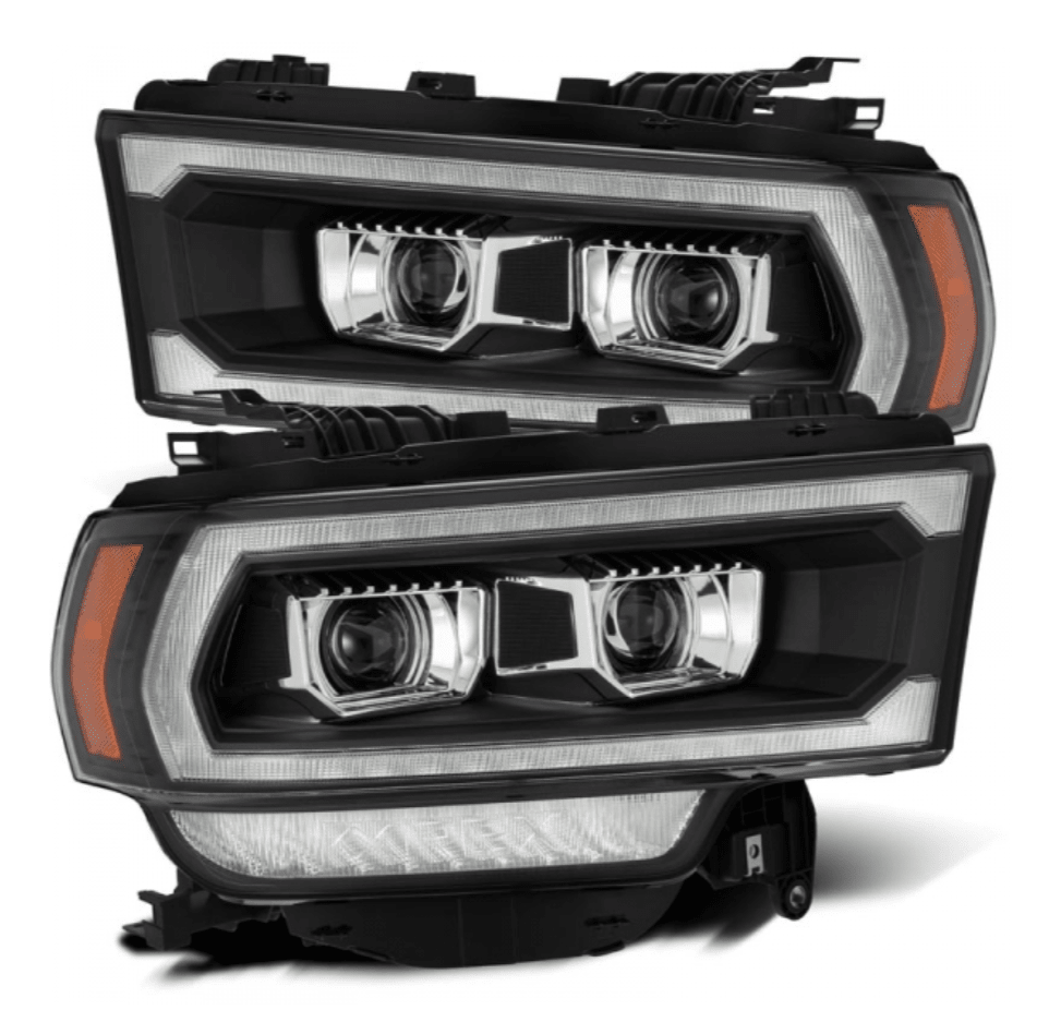 AlphaRex 880547 Pro - Series Black Projector Headlights (2019 - 2024 Cummins) - Southern Diesel Supply