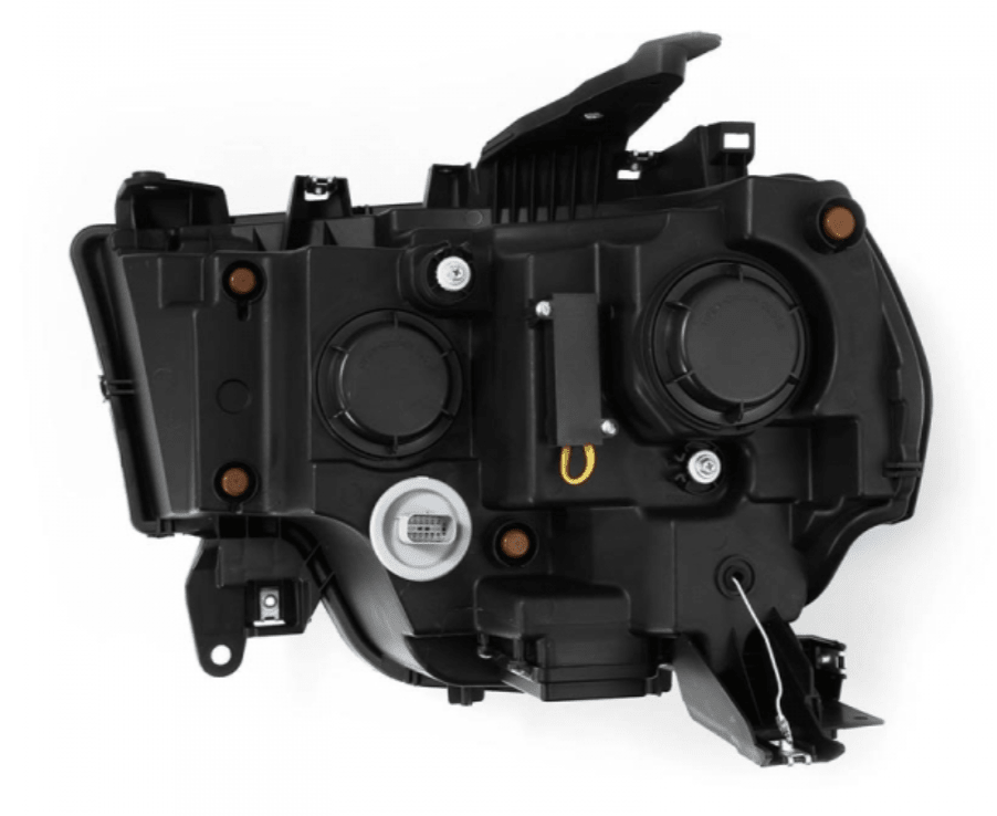 AlphaRex 880552 Nova - Series Alpha Black LED Projector Headlights (2019 - 2024 Cummins) - Southern Diesel Supply