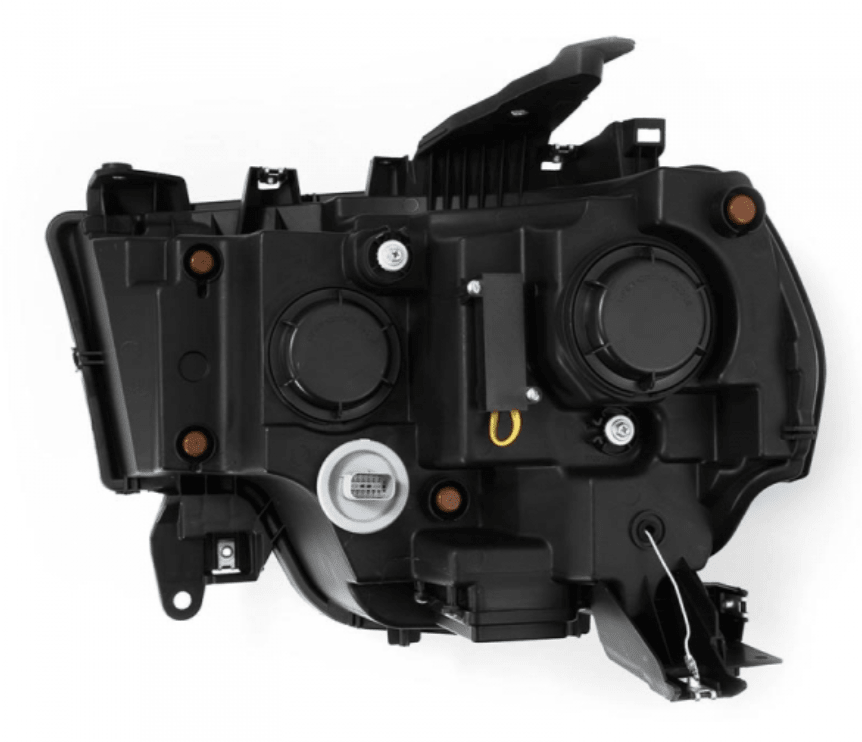 AlphaRex 880552 Nova - Series Alpha Black LED Projector Headlights (2019 - 2024 Cummins) - Southern Diesel Supply