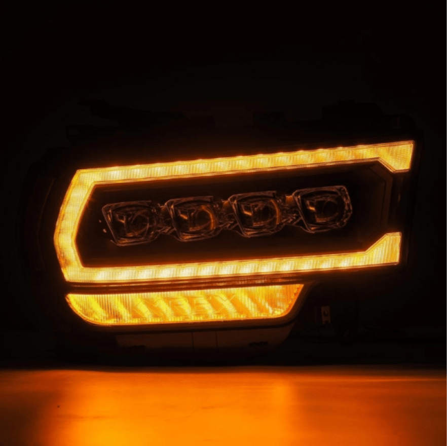 AlphaRex 880553 Nova - Series Black LED Projector Headlights (2019 - 2024 Cummins) - Southern Diesel Supply