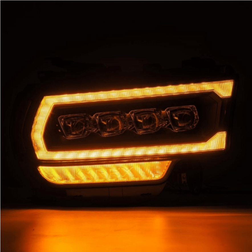AlphaRex 880553 Nova - Series Black LED Projector Headlights (2019 - 2024 Cummins) - Southern Diesel Supply