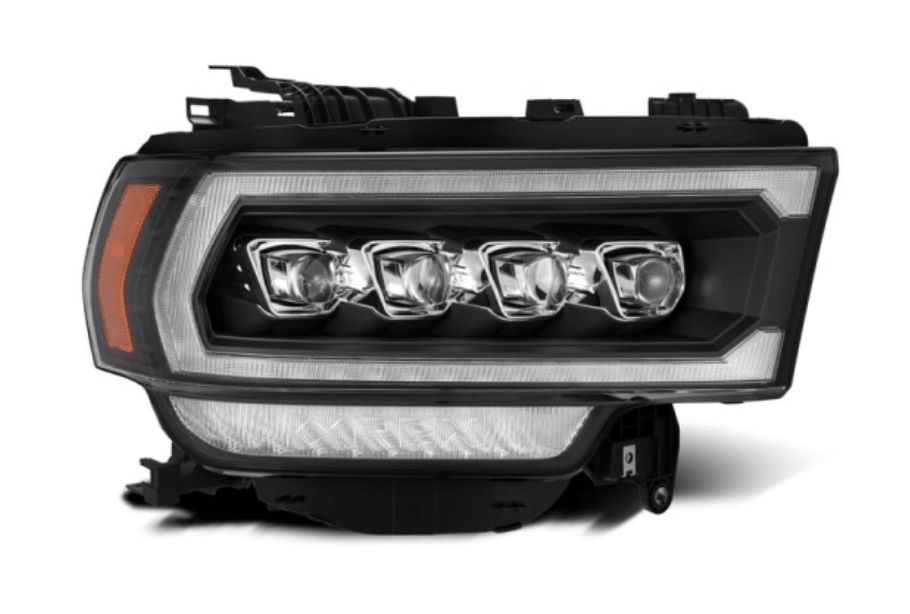 AlphaRex 880553 Nova - Series Black LED Projector Headlights (2019 - 2024 Cummins) - Southern Diesel Supply