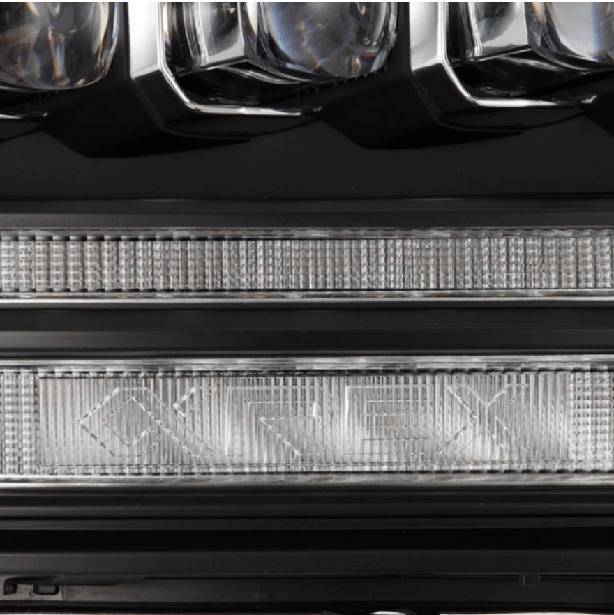 AlphaRex 880555 Nova - Series Black LED Projector Headlights - Southern Diesel Supply