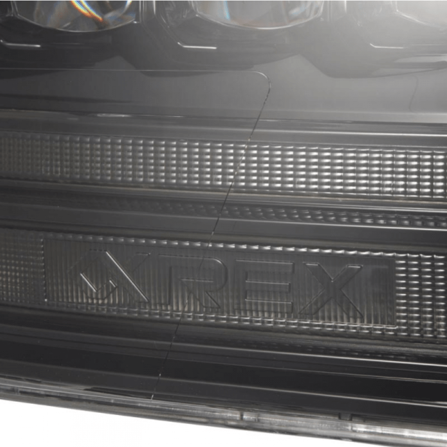 AlphaRex 880557 Nova - Series Alpha - Black LED Projector Headlights - Southern Diesel Supply