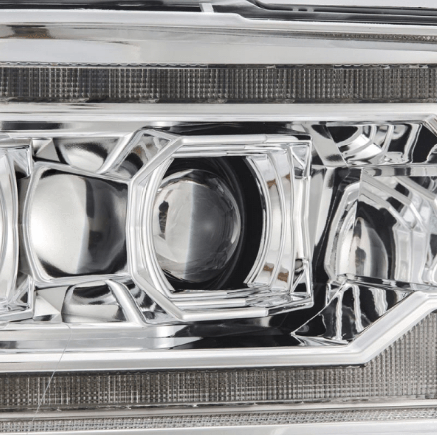 AlphaRex 880559 Luxx - Series Chrome LED Projector Headlights - Southern Diesel Supply