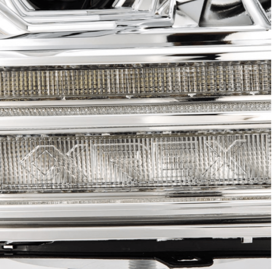 AlphaRex 880559 Luxx - Series Chrome LED Projector Headlights - Southern Diesel Supply