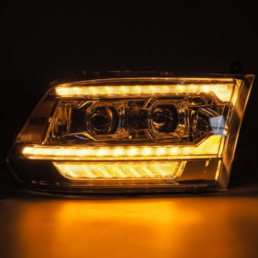 AlphaRex 880559 Luxx - Series Chrome LED Projector Headlights - Southern Diesel Supply