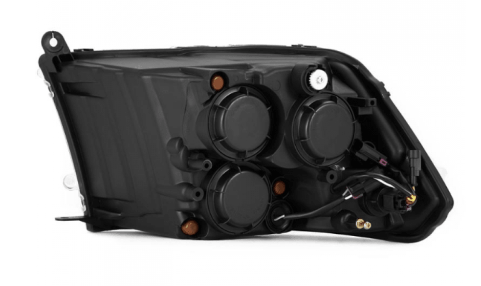 AlphaRex 880590 Nova - Series Gloss Black LED Projector Headlights - Southern Diesel Supply
