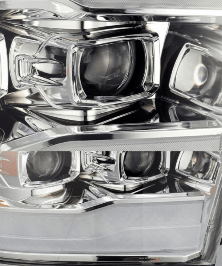 AlphaRex 880598 Pro - Series Chrome Projector Headlights - Southern Diesel Supply