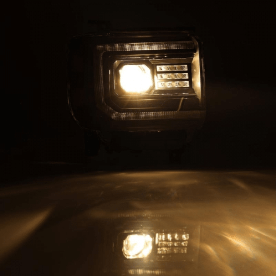 AlphaRex 880612 Pro - Series Alpha - Black Projector Headlights - Southern Diesel Supply