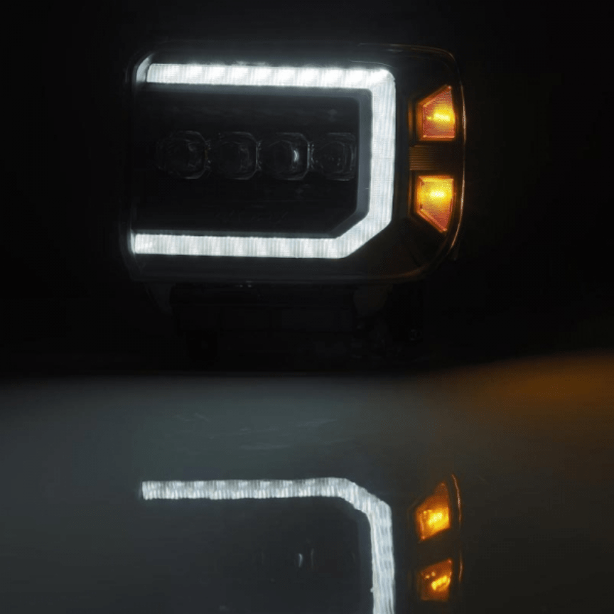 AlphaRex 880617 Nova - Series Black LED Projector Headlights - Southern Diesel Supply