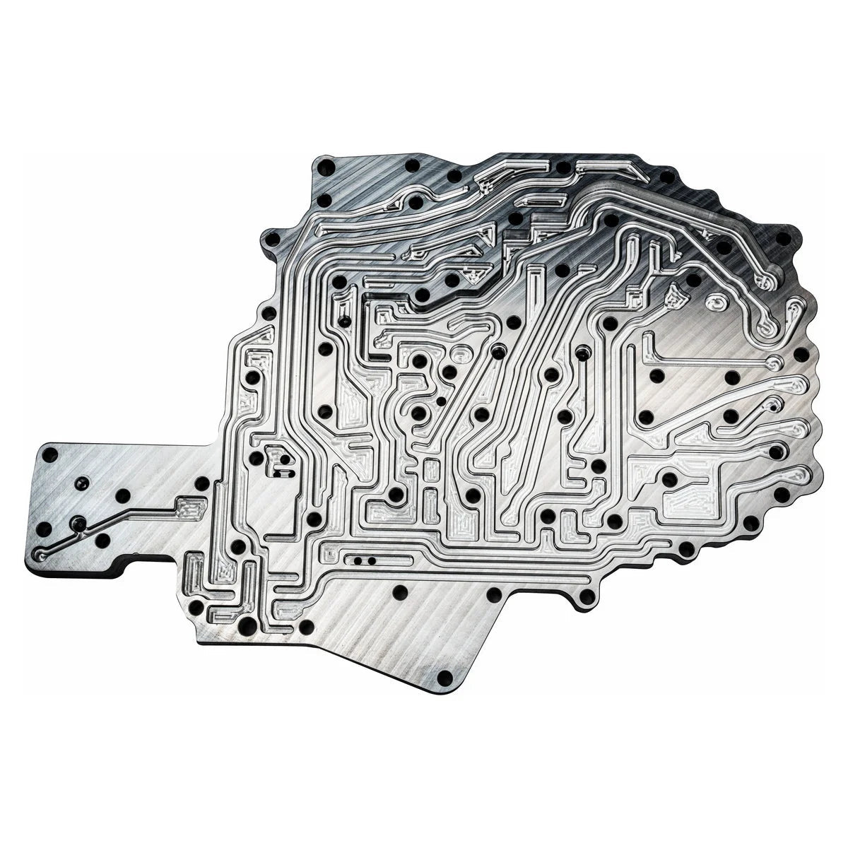 ATS 68RFE Billet Channel Plate (2007.5-2024 6.7L Cummins) - Southern Diesel Supply