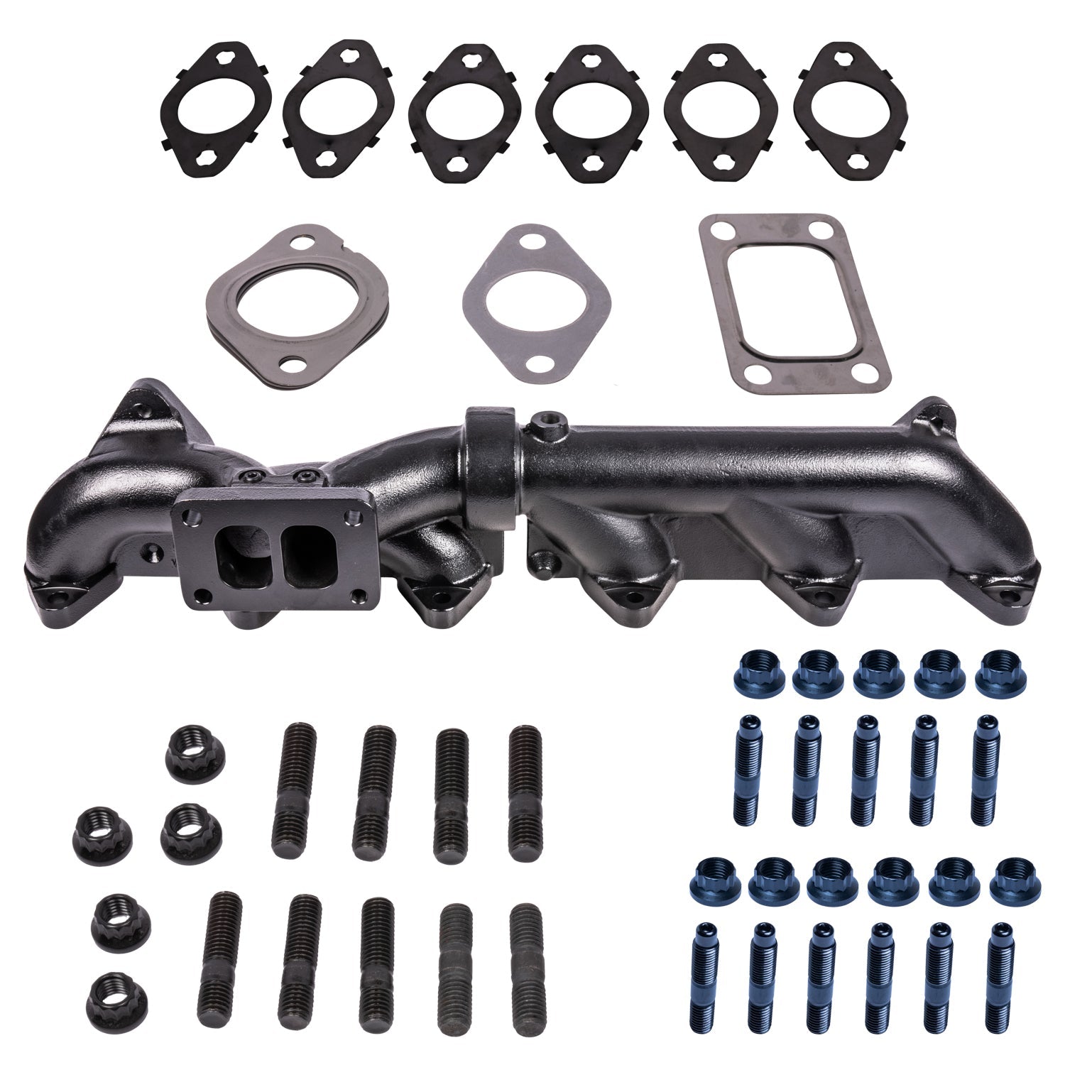 ATS Diesel Performance ATS 204 - 950 - 2326 Pulse Flow Exhaust Manifold Kit Fits 2007.5 - 2018 6.7L Cummins 2 - Pc Holset With Multi Layer Gaskets Premium Hardware - Southern Diesel Supply