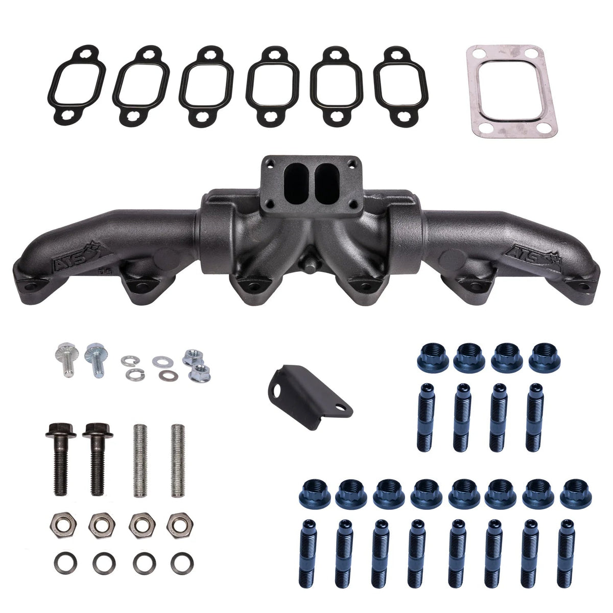 ATS Pulse Flow Exhaust Manifold Kit (1994-2002 5.9L Cummins) - Southern Diesel Supply