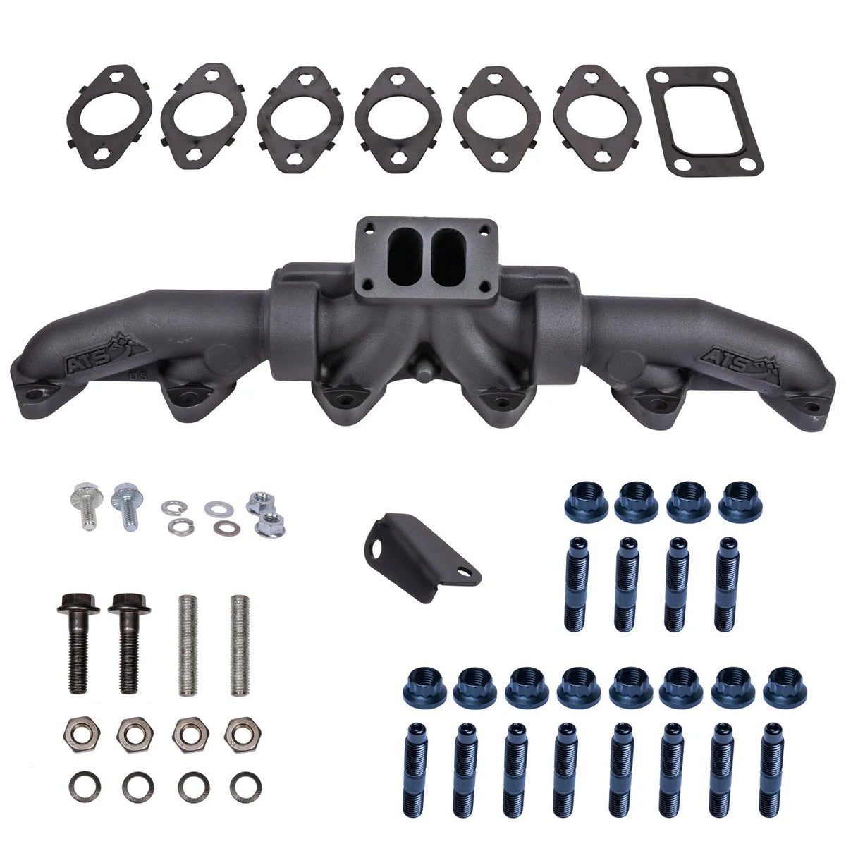 ATS Pulse Flow Exhaust Manifold Kit (1994-2002 5.9L Cummins) - Southern Diesel Supply