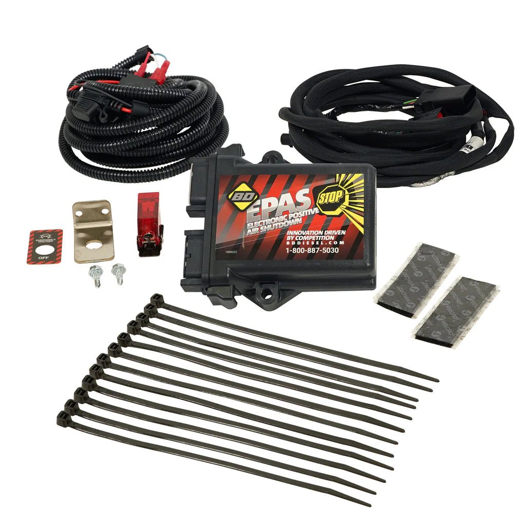 BD Diesel 1036762 E - PAS Positive Air Shutdown (2019 - 2025 3.0L Duramax) - Southern Diesel Supply