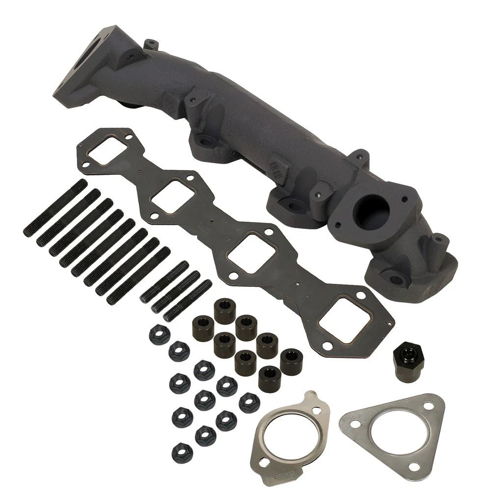 BD Diesel 1043009 Right Side Exhaust Manifold (2015 - 2019 Powerstroke) - Southern Diesel Supply
