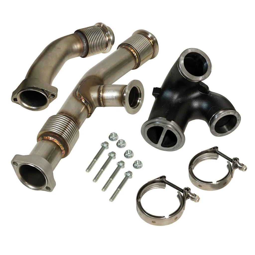 BD Diesel 1043917 Up - Pipes (2003 - 2004 Powerstroke) - Southern Diesel Supply