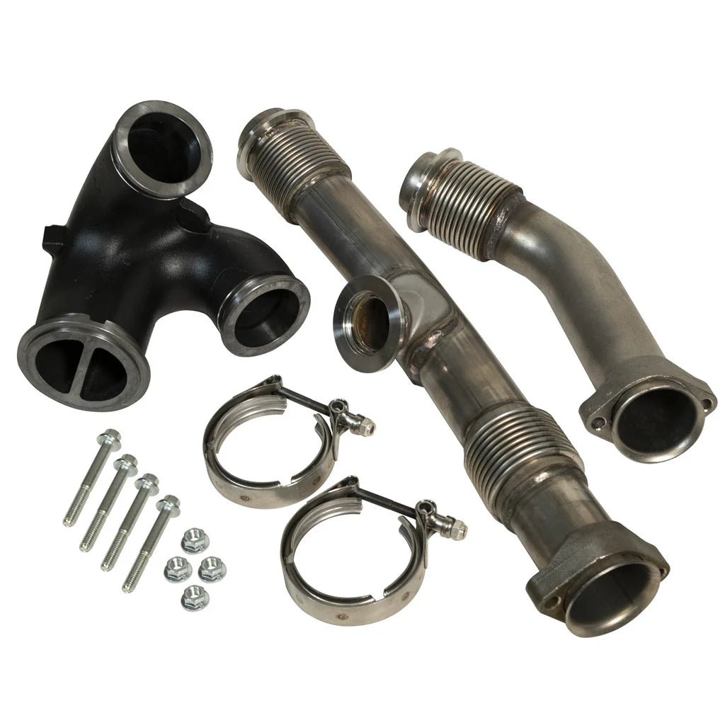 BD Diesel 1043918 Up - Pipes (2004.5 - 2007 Powerstroke) - Southern Diesel Supply