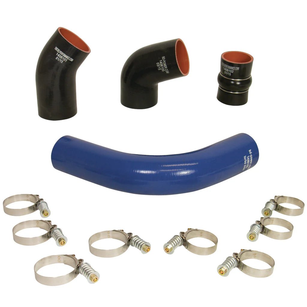 BD Diesel 1046275 Intake Hose & Clamp Kit (2001 - 2004 Duramax) - Southern Diesel Supply
