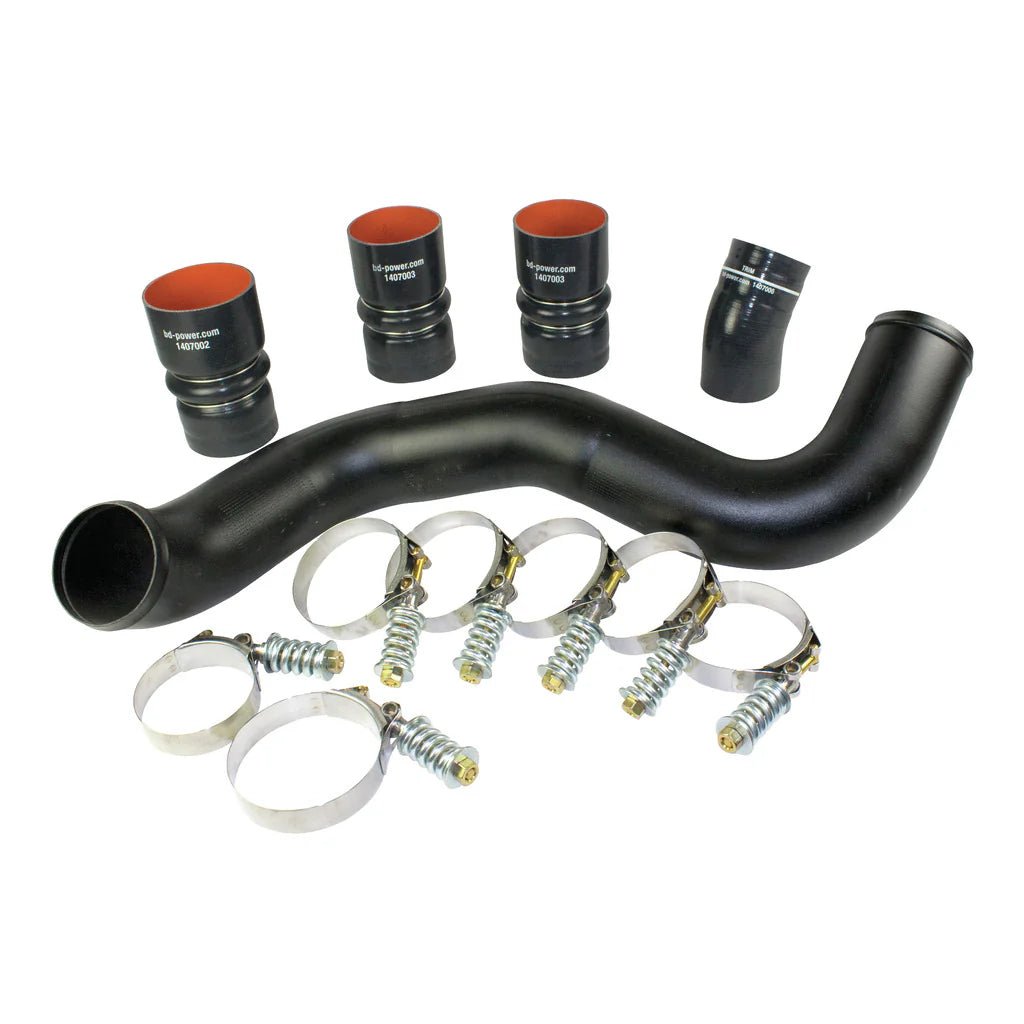 BD Diesel 1047034 Intercooler Hose & Clamp Kit With Intake Tube (2003 - 2007 Powerstroke) - Southern Diesel Supply